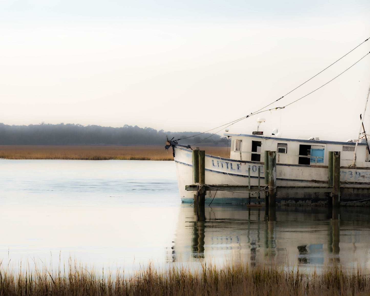 Beaufort Shrimp Boat- Little Joe - color