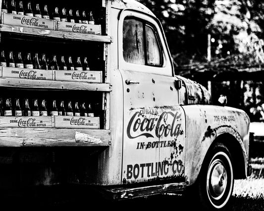 Coke Vintage delivery truck